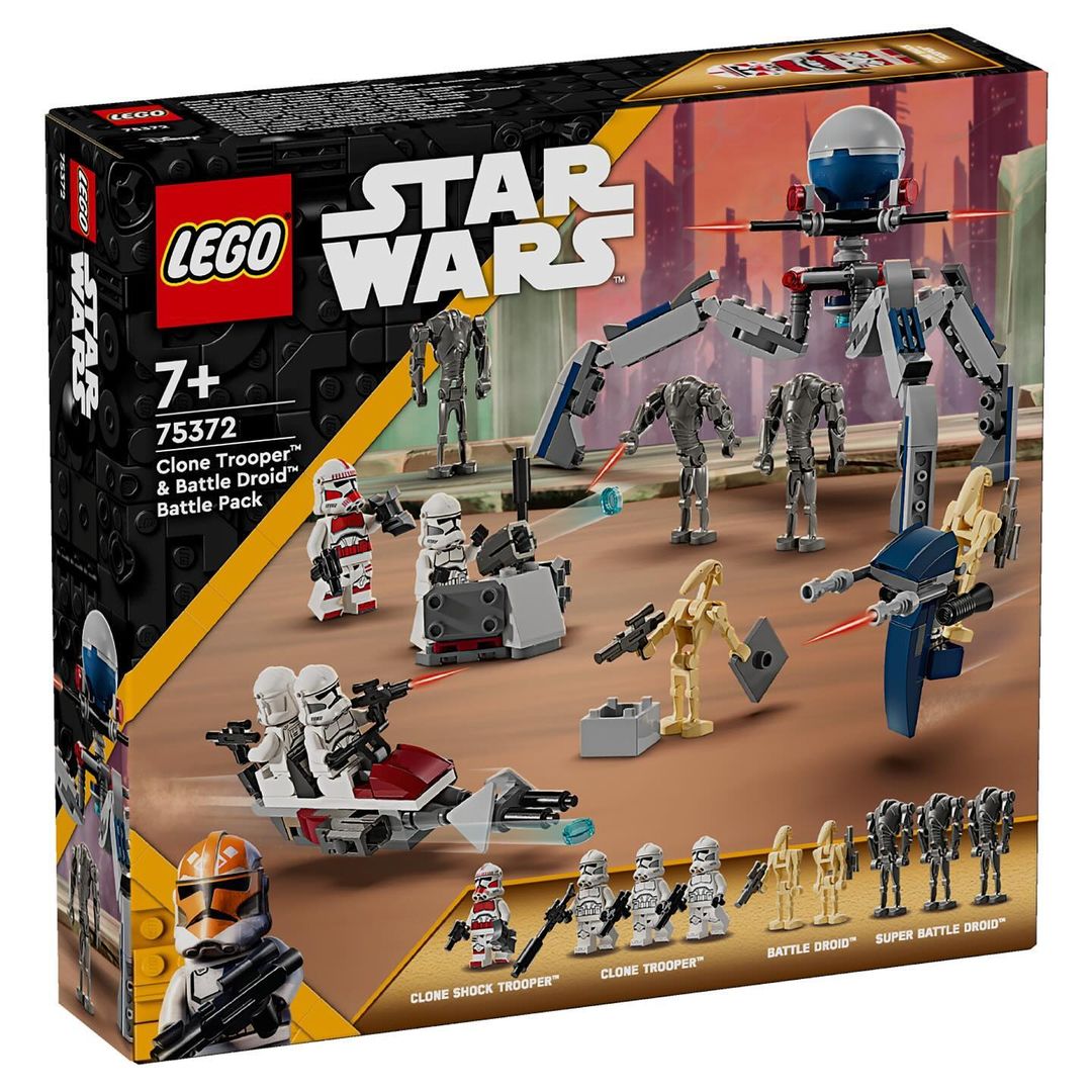 LEGO Star Wars Clone Trooper Battle Droid Battle Pack 75372