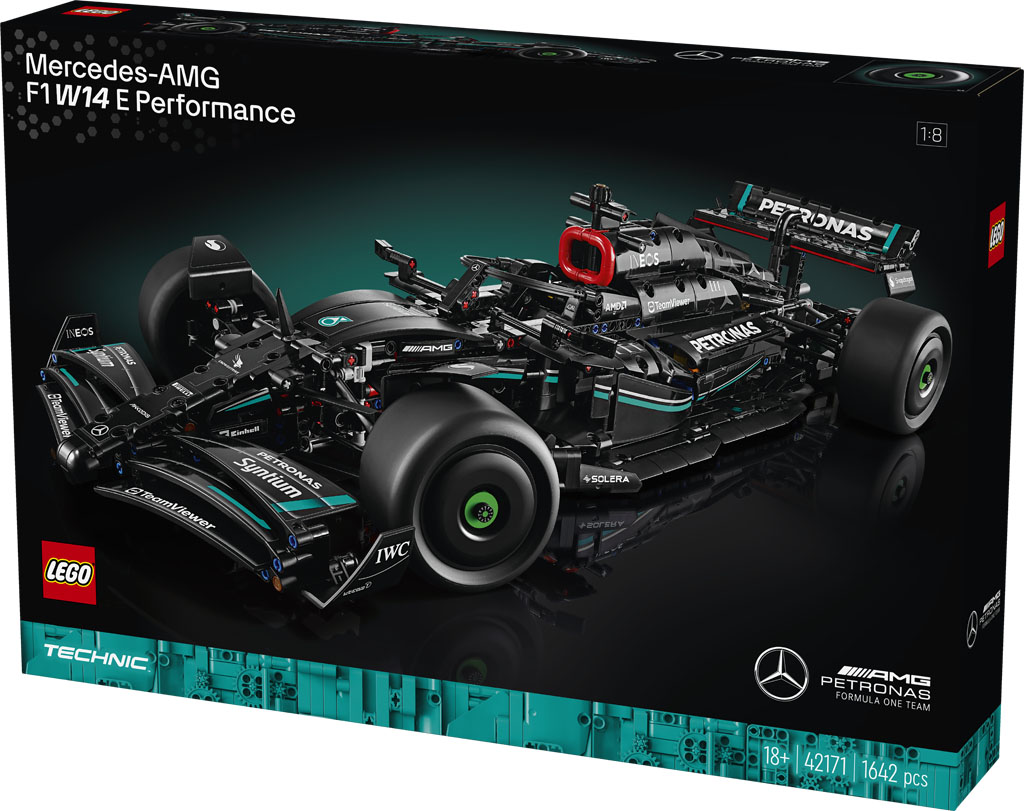 Mercedes F1 car 2022: Lego launch buildable version of Lewis