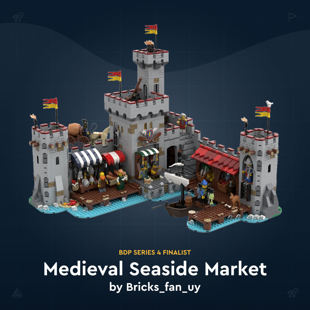 BrickLink Designer Program Series 4 Medieval Seaside Market