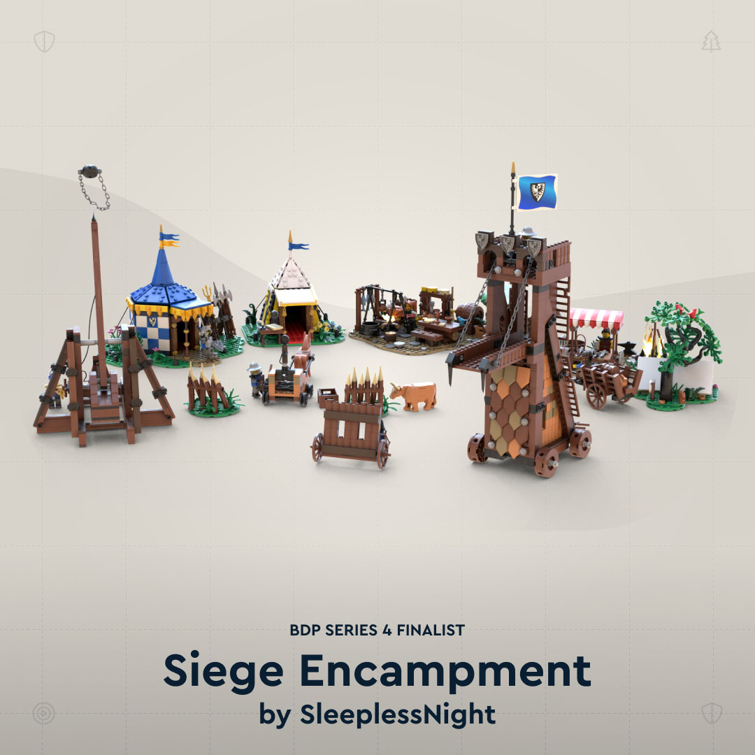 BrickLink Designer Program Series 4 Siege Encampment