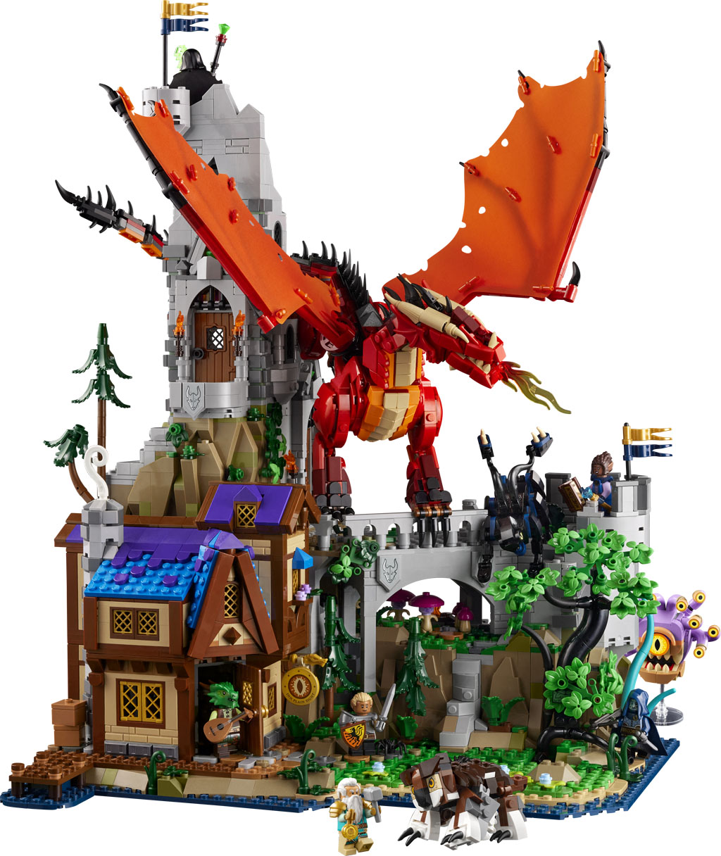 LEGO Ideas Dungeons Dragons Red Dragons Tale 21348 3