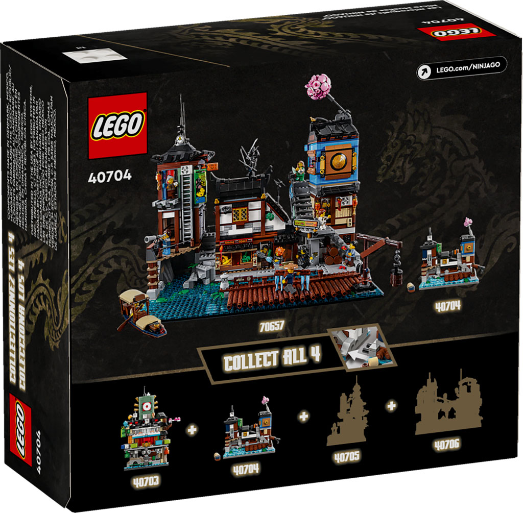 LEGO Ninjago Micro Ninjago Docks 40704 2