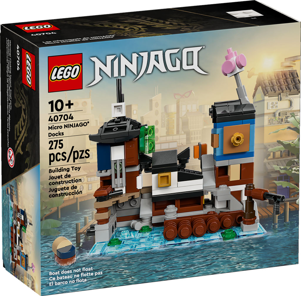 LEGO Ninjago Micro Ninjago Docks 40704