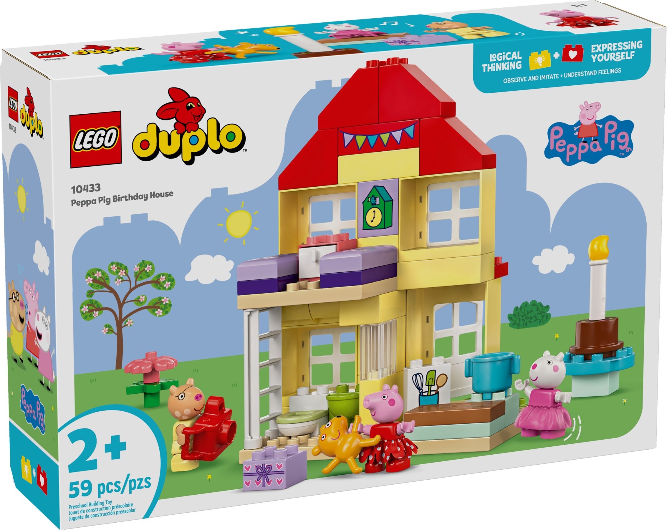 LEGO Peppa Pig Peppa Pig Birthday House 10433