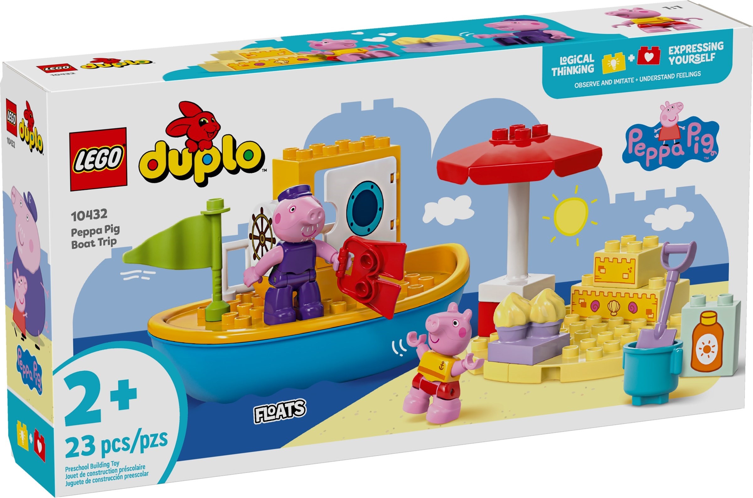 LEGO Peppa Pig Peppa Pig Boat Trip 10432