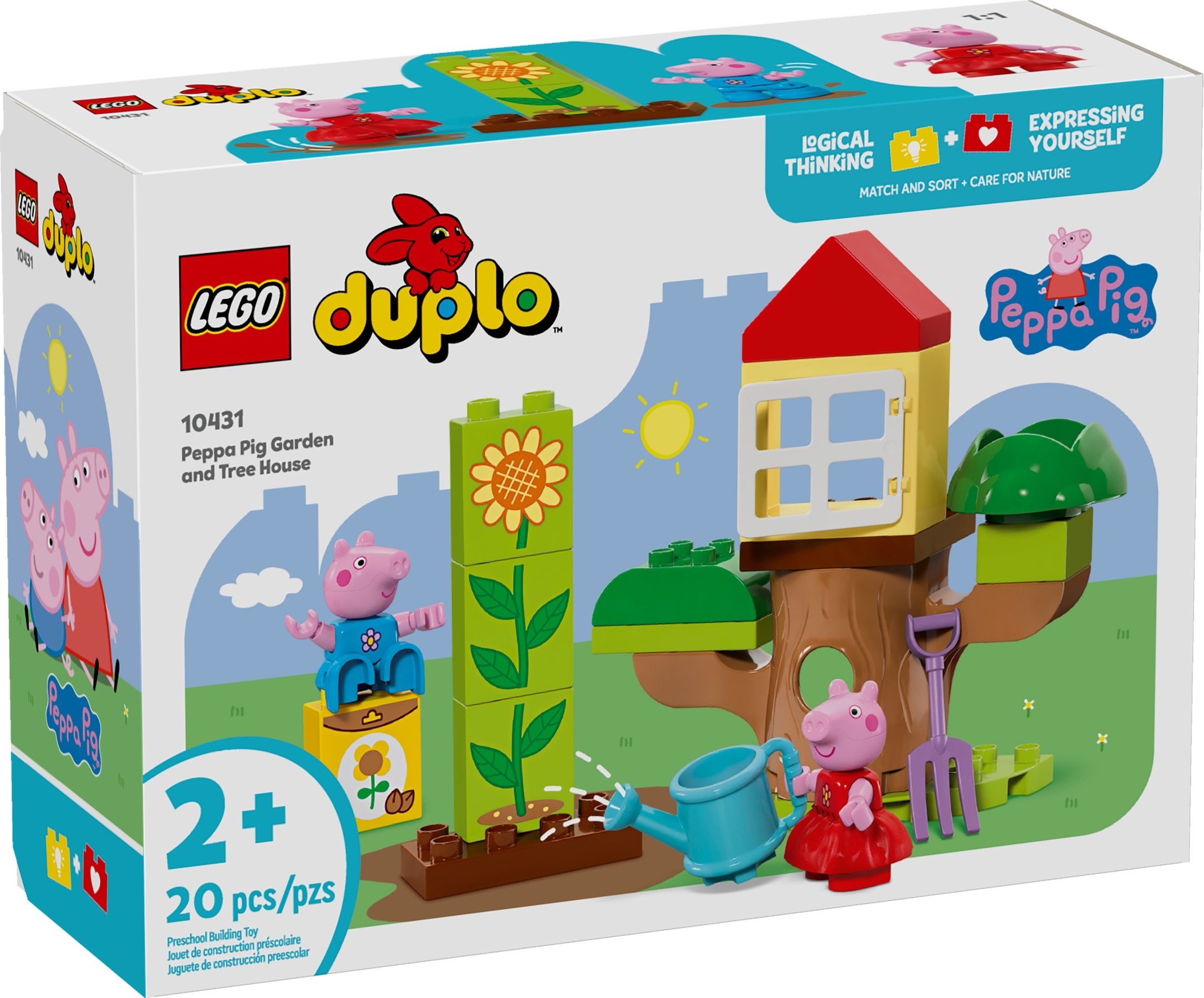 LEGO Peppa Pig Peppa Pig Garden And Tree House 10431