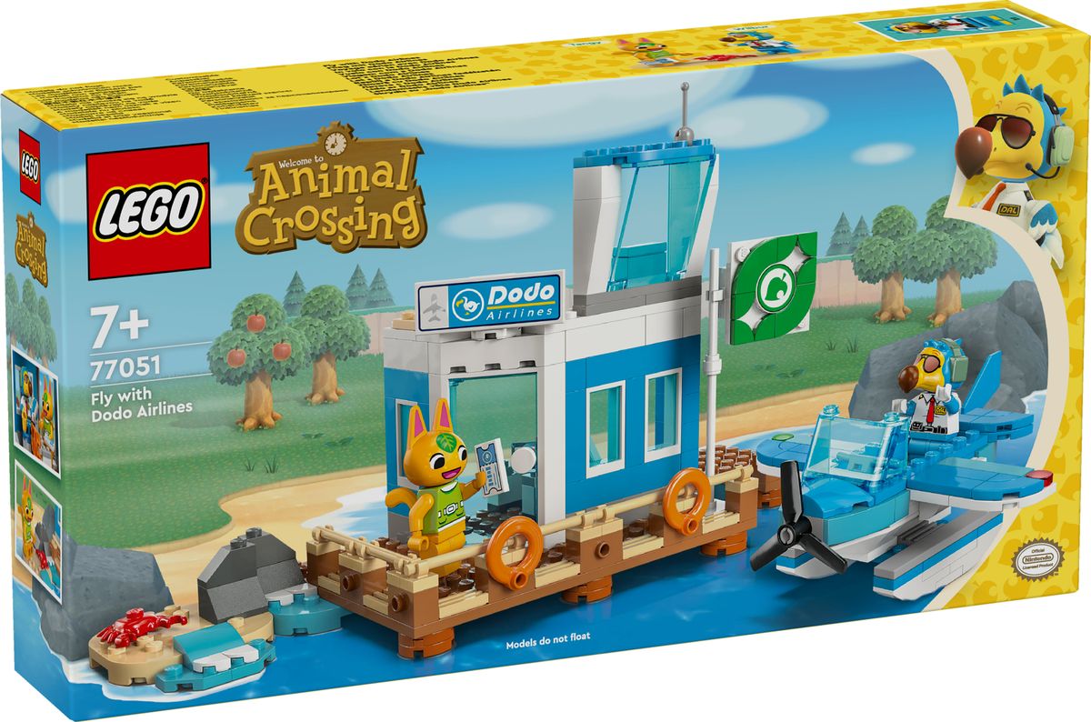LEGO Animal Crossing Fly With Dodo Airlines 77051
