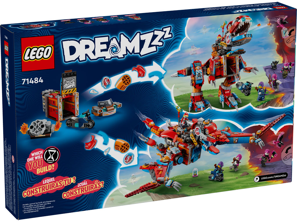 LEGO DREAMZzz Coopers Robot Dinosaur C Rex 71484 2