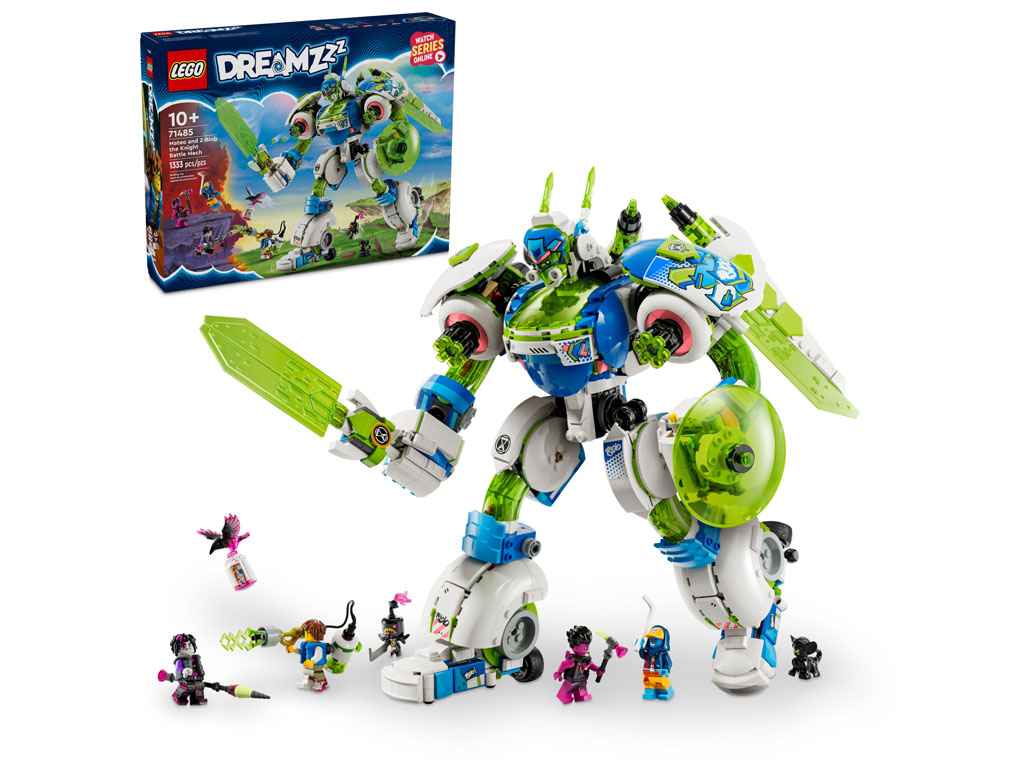 LEGO DREAMZzz Mateo And Z Blob The Knight Battle Mech 71485 1