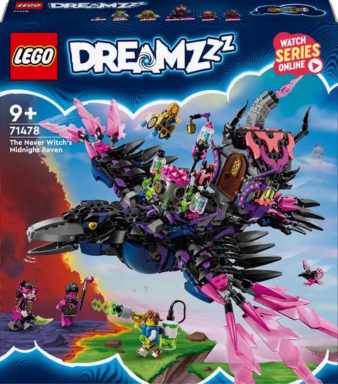LEGO DREAMZzz The Never Witchs Midnight Raven 71478