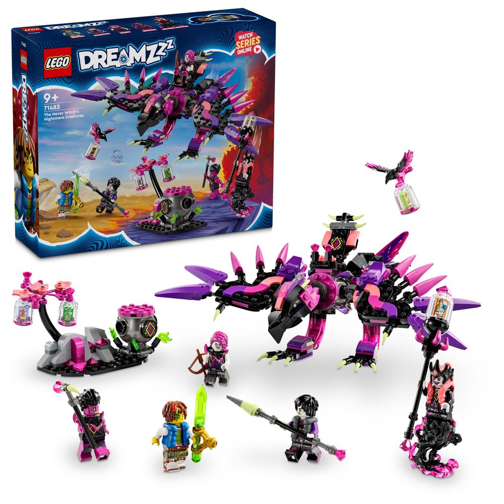 LEGO DREAMZzz The Never Witchs Nightmare Creatures 71483