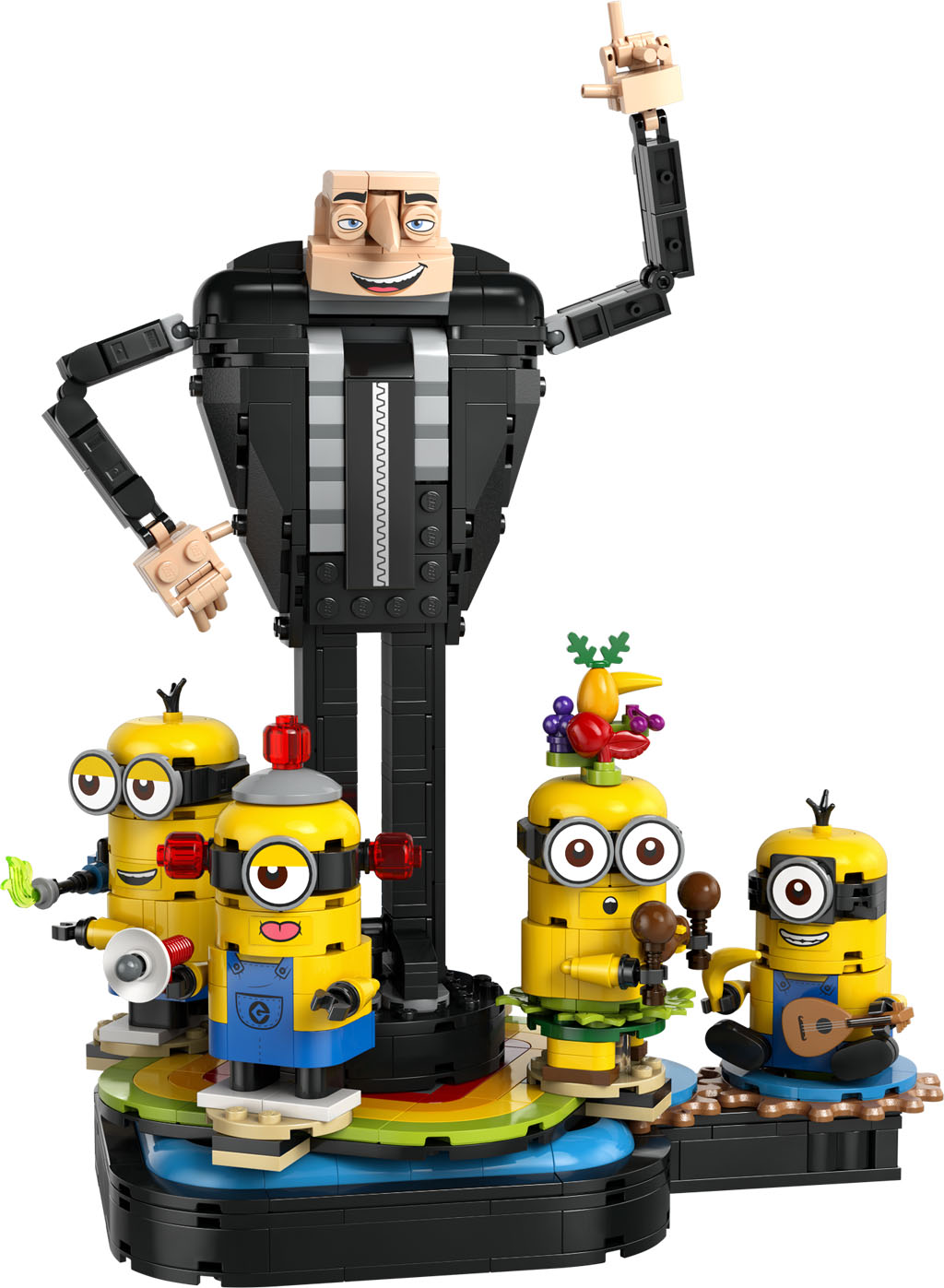 LEGO Despicable Me 4 Built Gru And Minions 75582