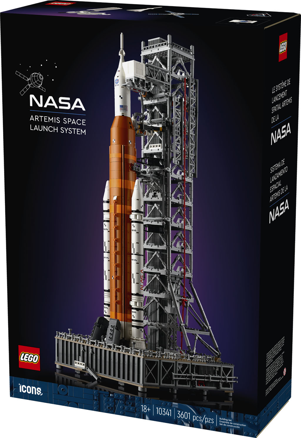 LEGO Icons NASA Artemis Space Launch System 10341