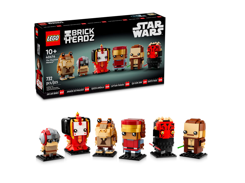 LEGO Star Wars BrickHeadz The Phantom Menace 40676