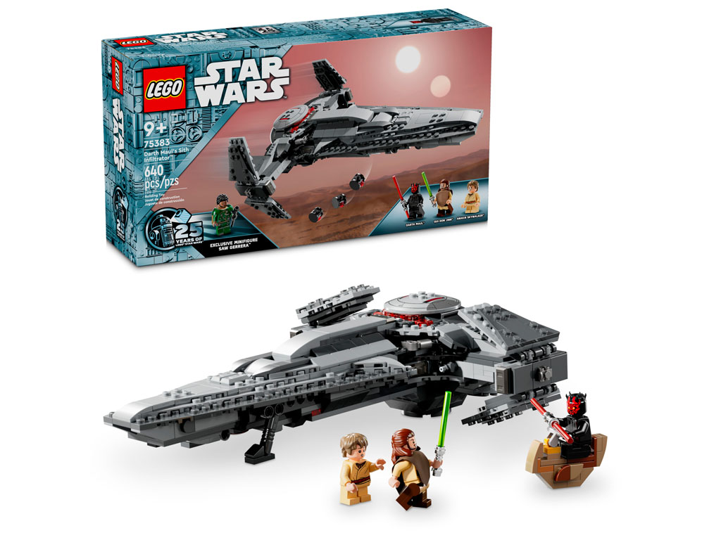 LEGO Star Wars Darth Mauls Sith Infiltrator 75383