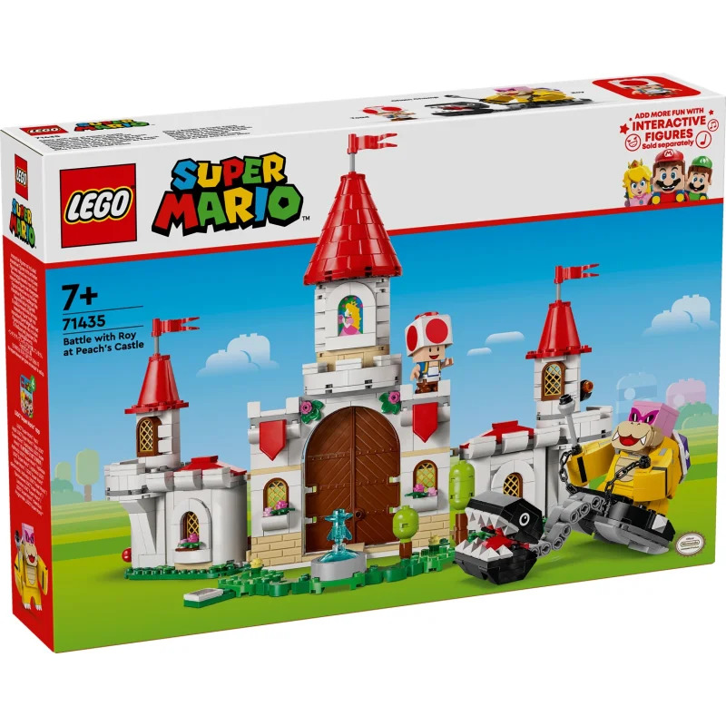 LEGO Super Mario Battle With Roy At Peachs Castle 71435
