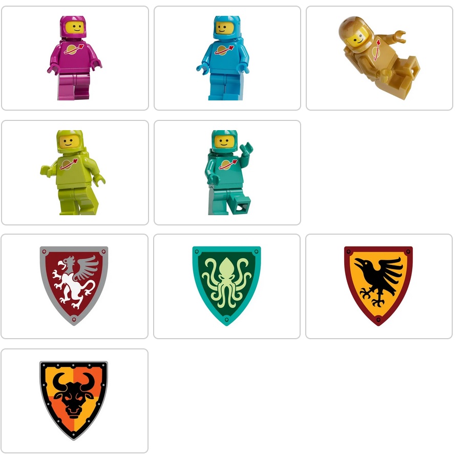 LEGO Ideas Minifigure Prize Machine Fan Vote