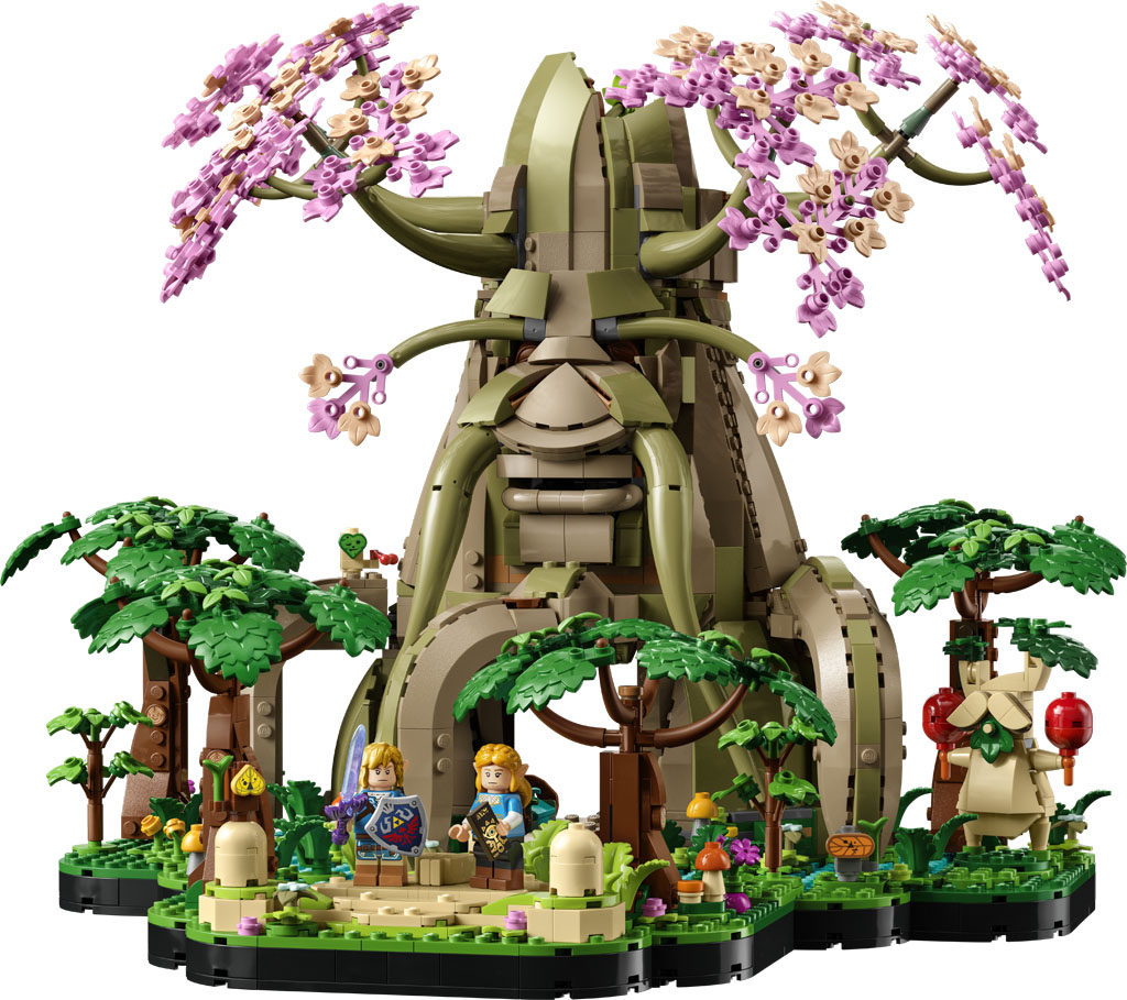 LEGO The Legend of Zelda Great Deku Tree (77092) Officially Announced ...