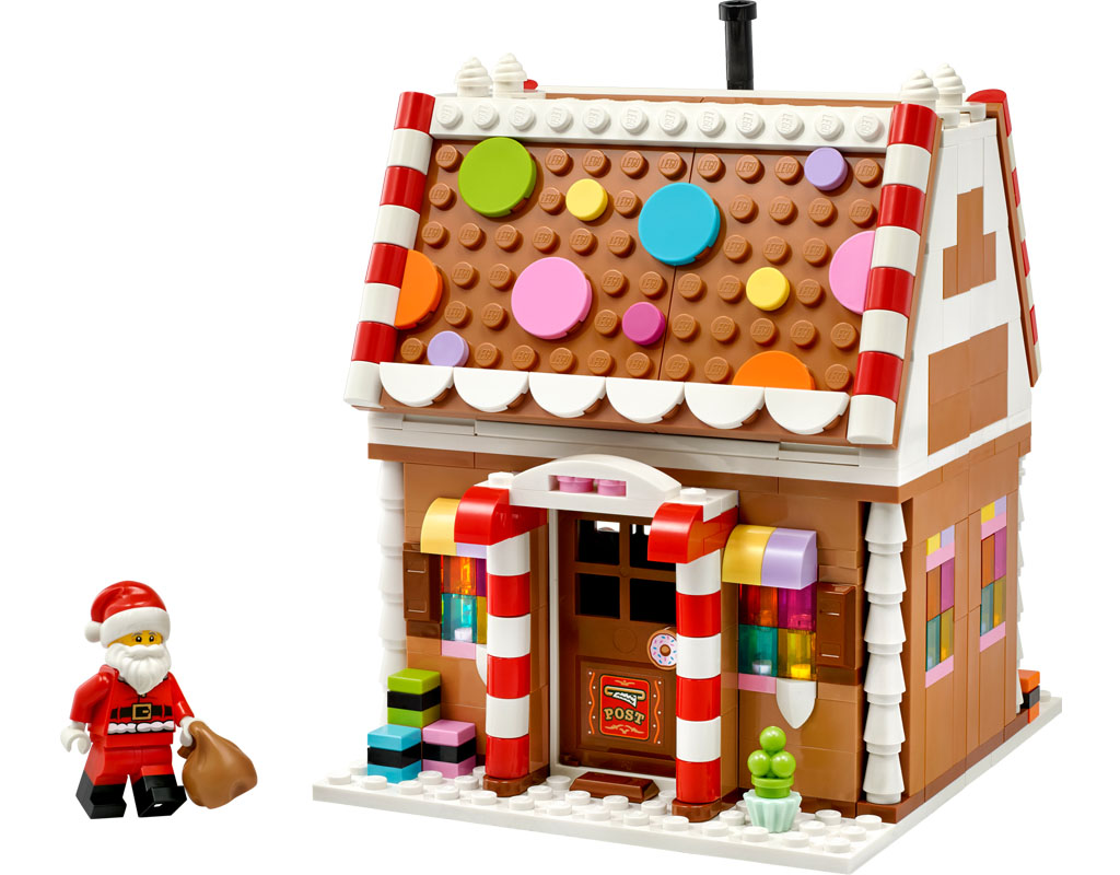 LEGO Iconic Seasonal Festive Gingerbread House 40809 3