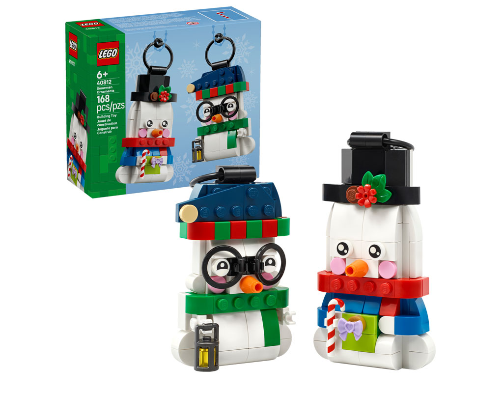 LEGO Iconic Seasonal Snowman Ornaments 40812