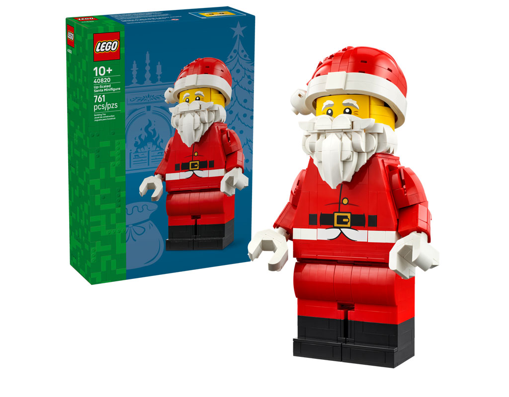 LEGO Iconic Seasonal Up Scaled Santa Minifigure 40820