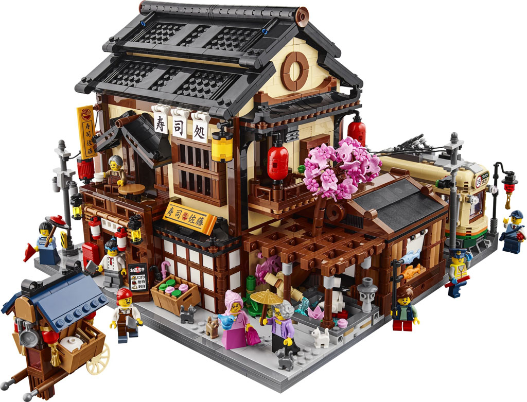 BrickLink Designer Program Series 7 Sushi Restaurant %E5%AF%BF%E5%8F%B8%E5%B1%8B Final