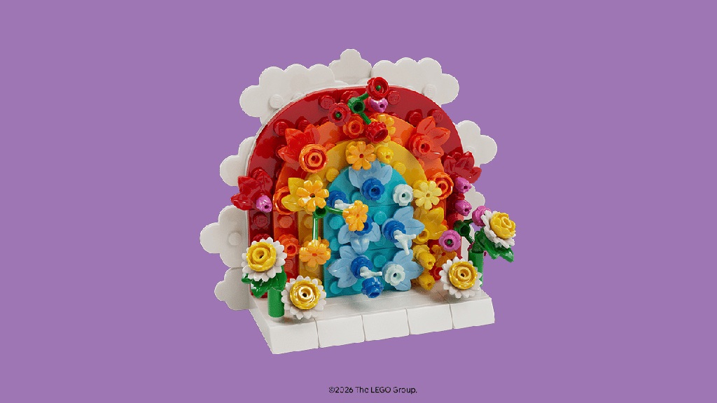 LEGO Blooming Rainbow Party Paid Building Event