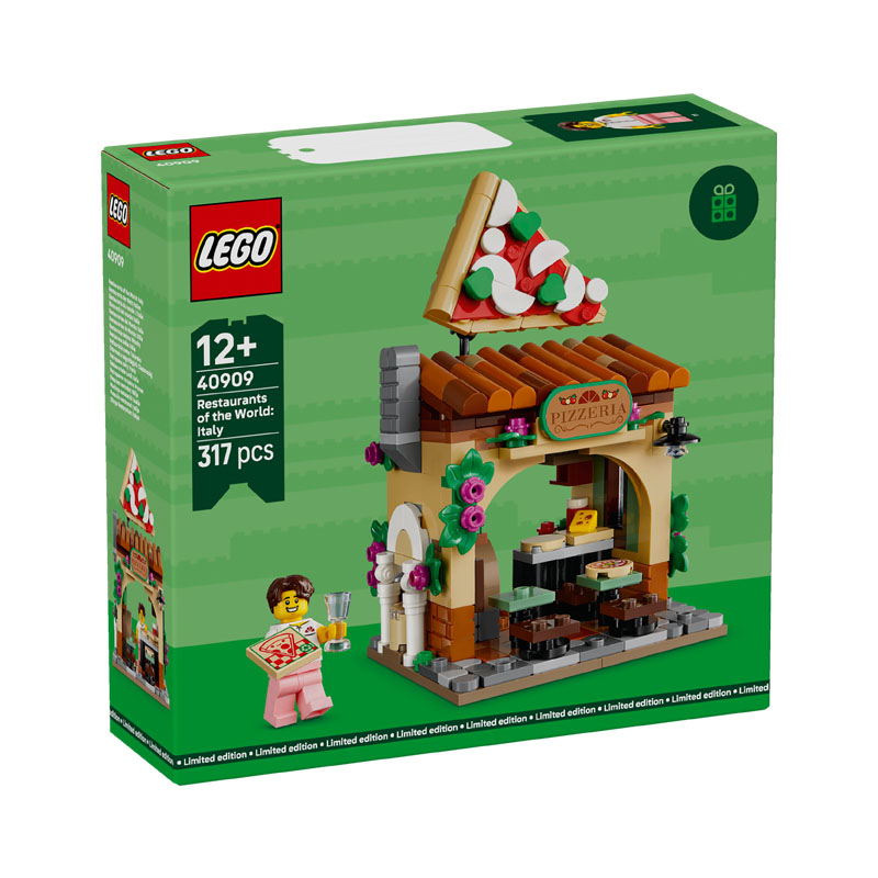 LEGO Restaurants of the World: Italy (40909) Officially Announced